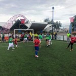 Taller de fútbol en Centro Cívico por la Paz